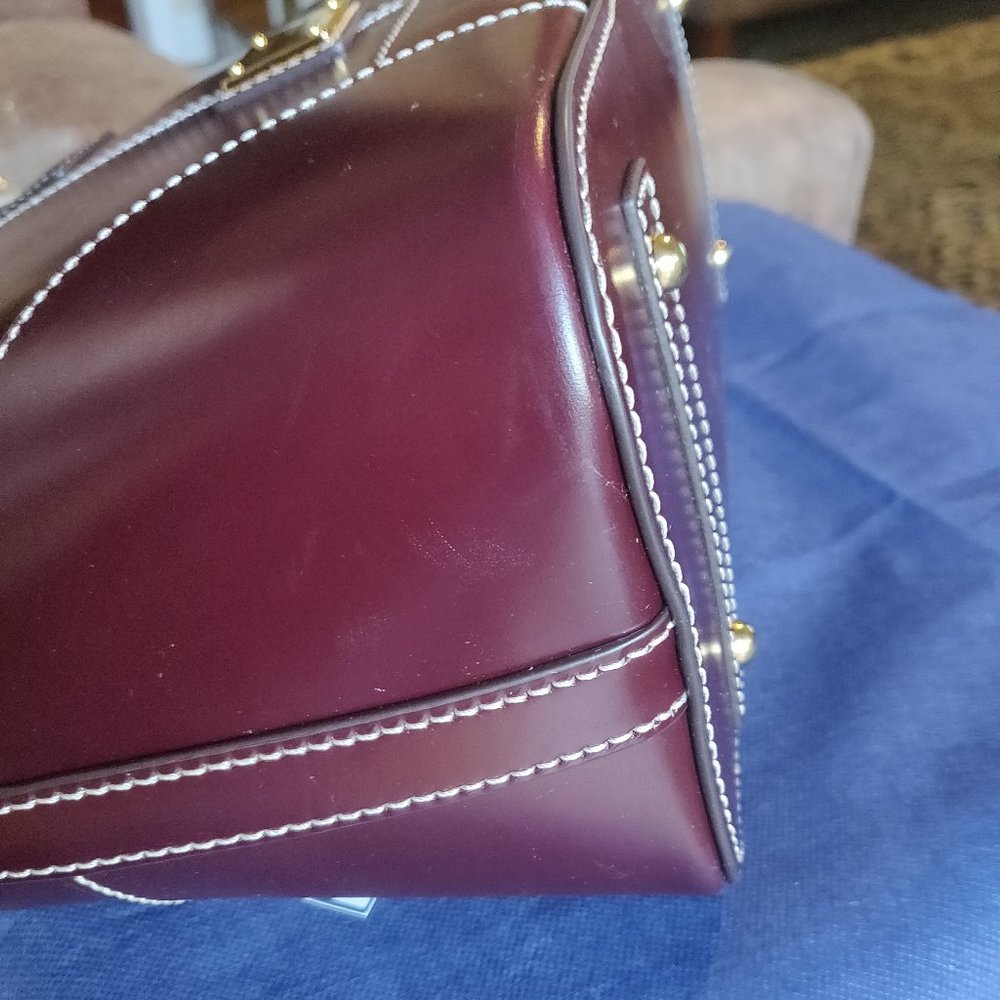 Dooney & Bourke Selleria Florentine Domed Satchel - Picture 6 of 8